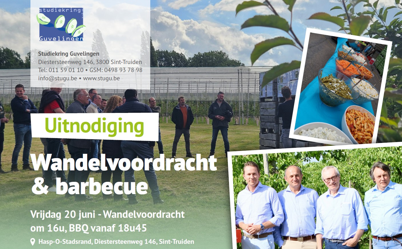 Wandelvoordracht & barbecue